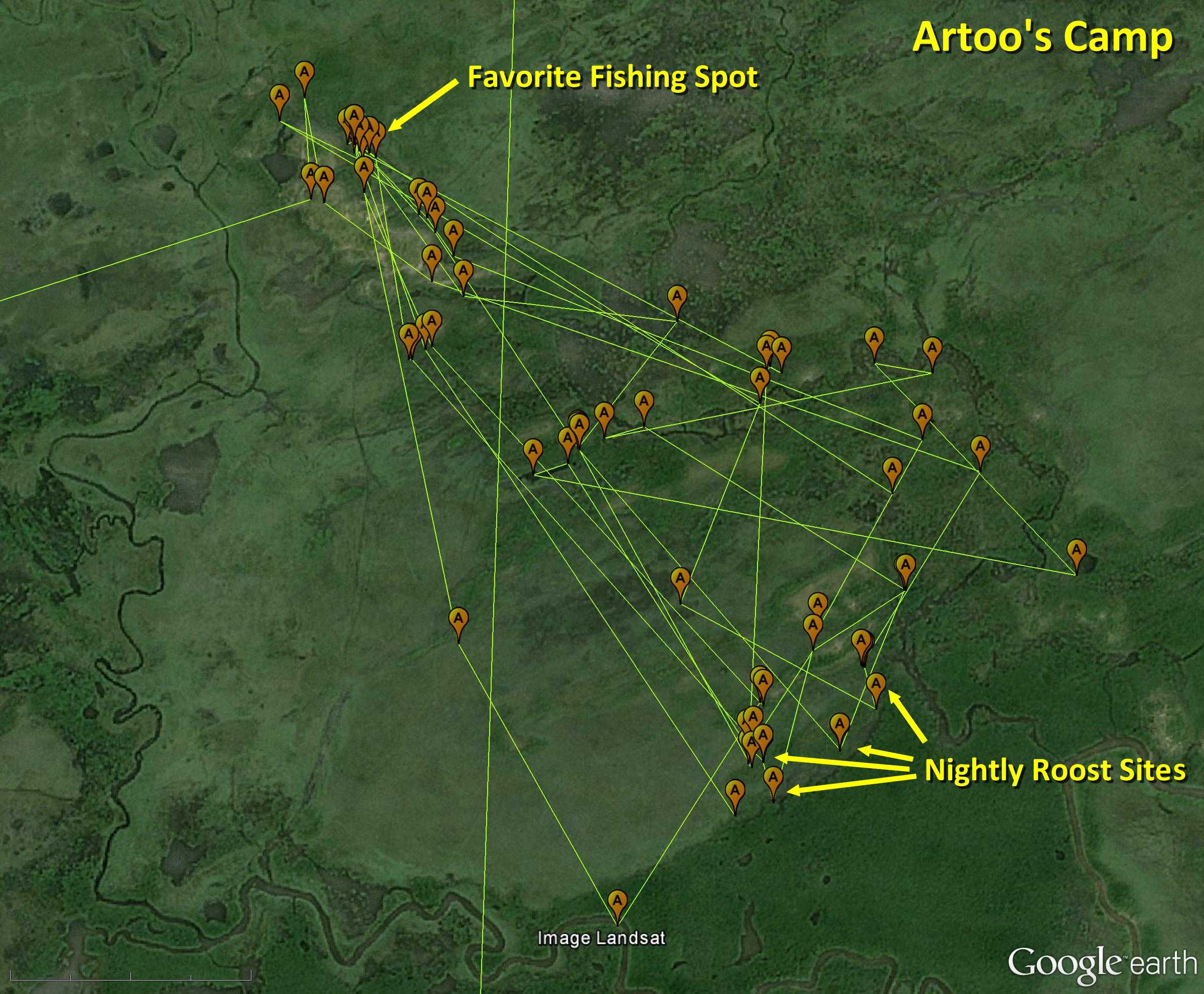 Artoo - November 1, 2013 (Google Map)